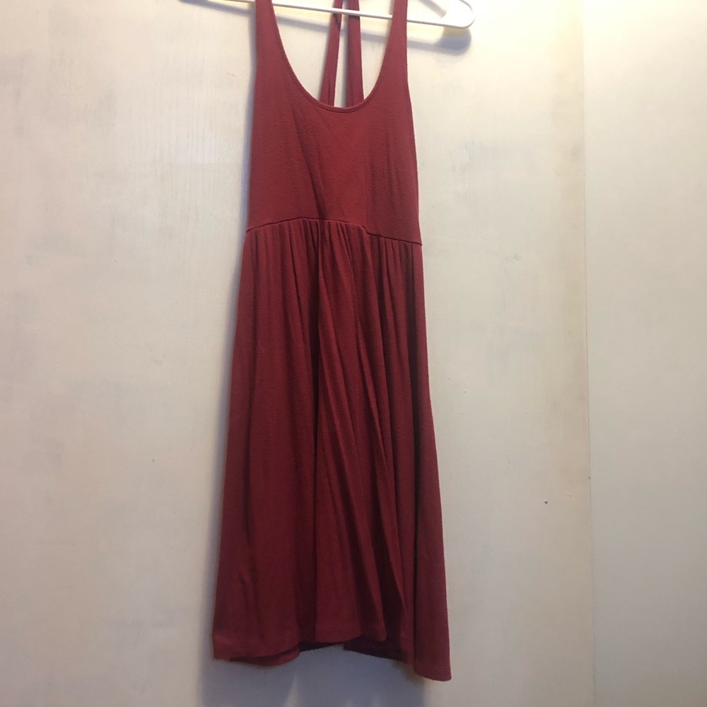 Cute Berry colored mini dress